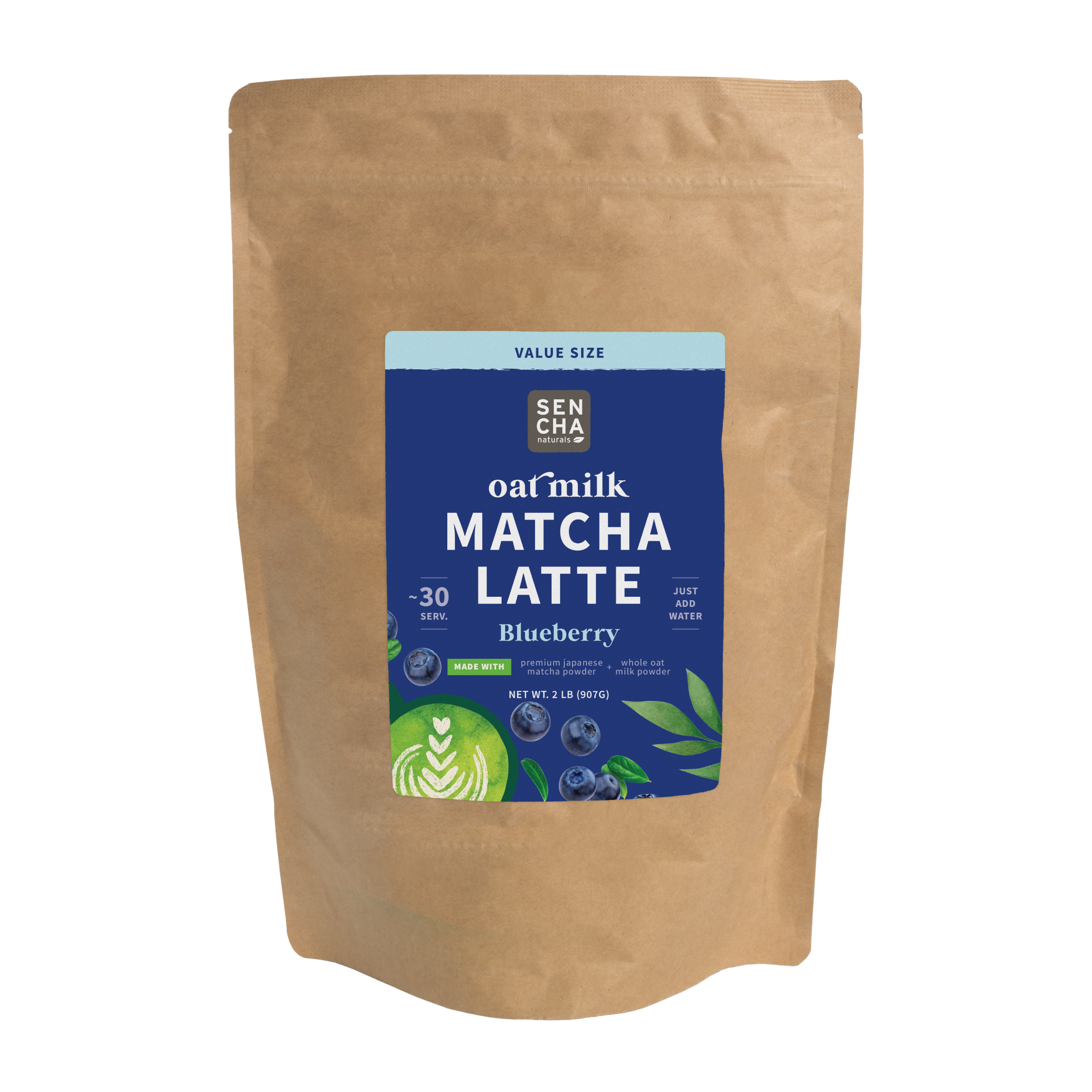 Matcha Latte - Blueberry | 2 lb Bag