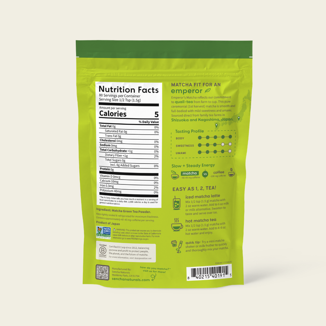 Emperor's Matcha - 4.2 oz (120g)