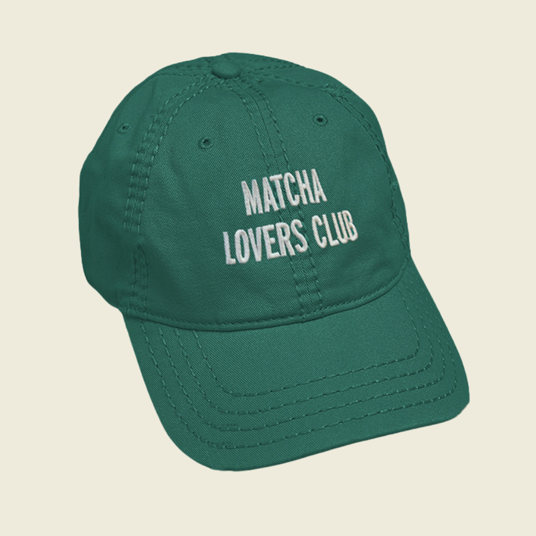 Matcha Lovers Club - Baseball Cap
