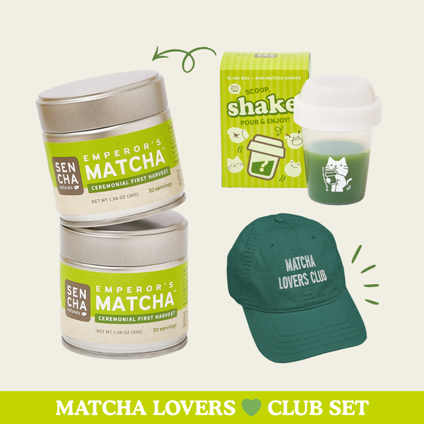The Matcha Lovers Club Set – Sencha Naturals