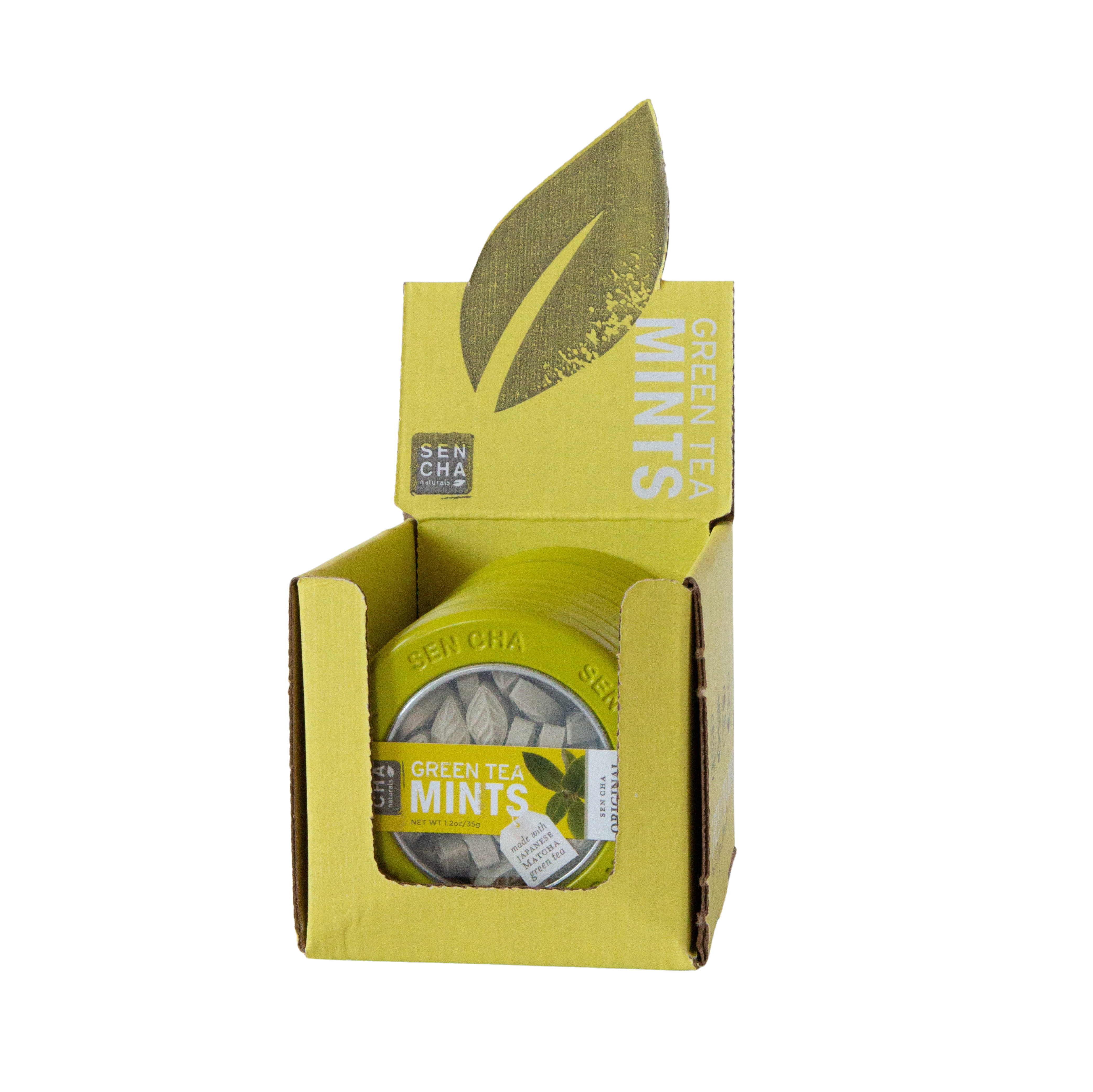 Green Tea Mints - Original | Mint Canister 6 Pack